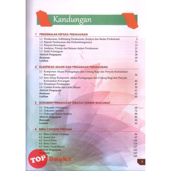 Topbooks Kreatif Teks Prinsip Perakaunan Tingkatan 4 Mpei Kssm Shopee Malaysia