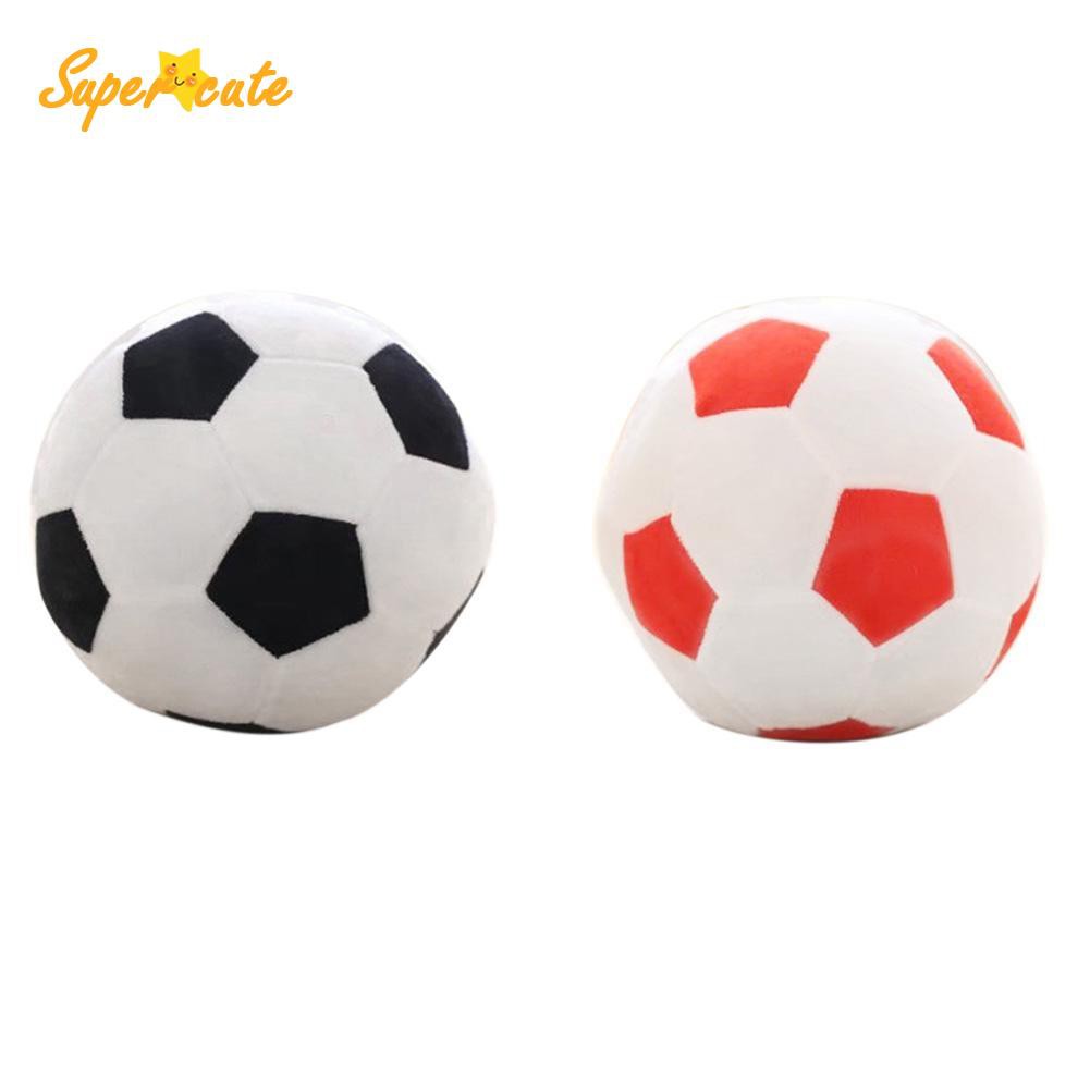 Su Football Shape Stuffed Soft Pillow Soccer Plush Toy Kids Baby