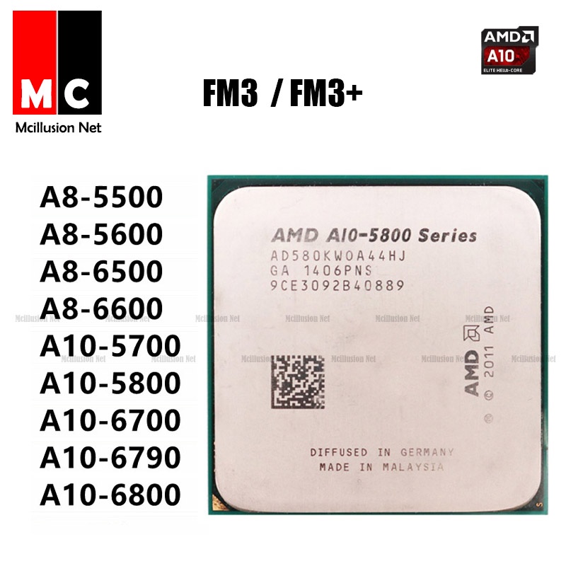 AMD A10-5800 3.8GHz Desktop Processor FM2 | Shopee Malaysia