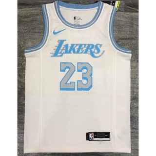 【hot pressed】NBA jersey Los Angeles Lakers 23# JAMES city edition white and other styles sports basketball jersey