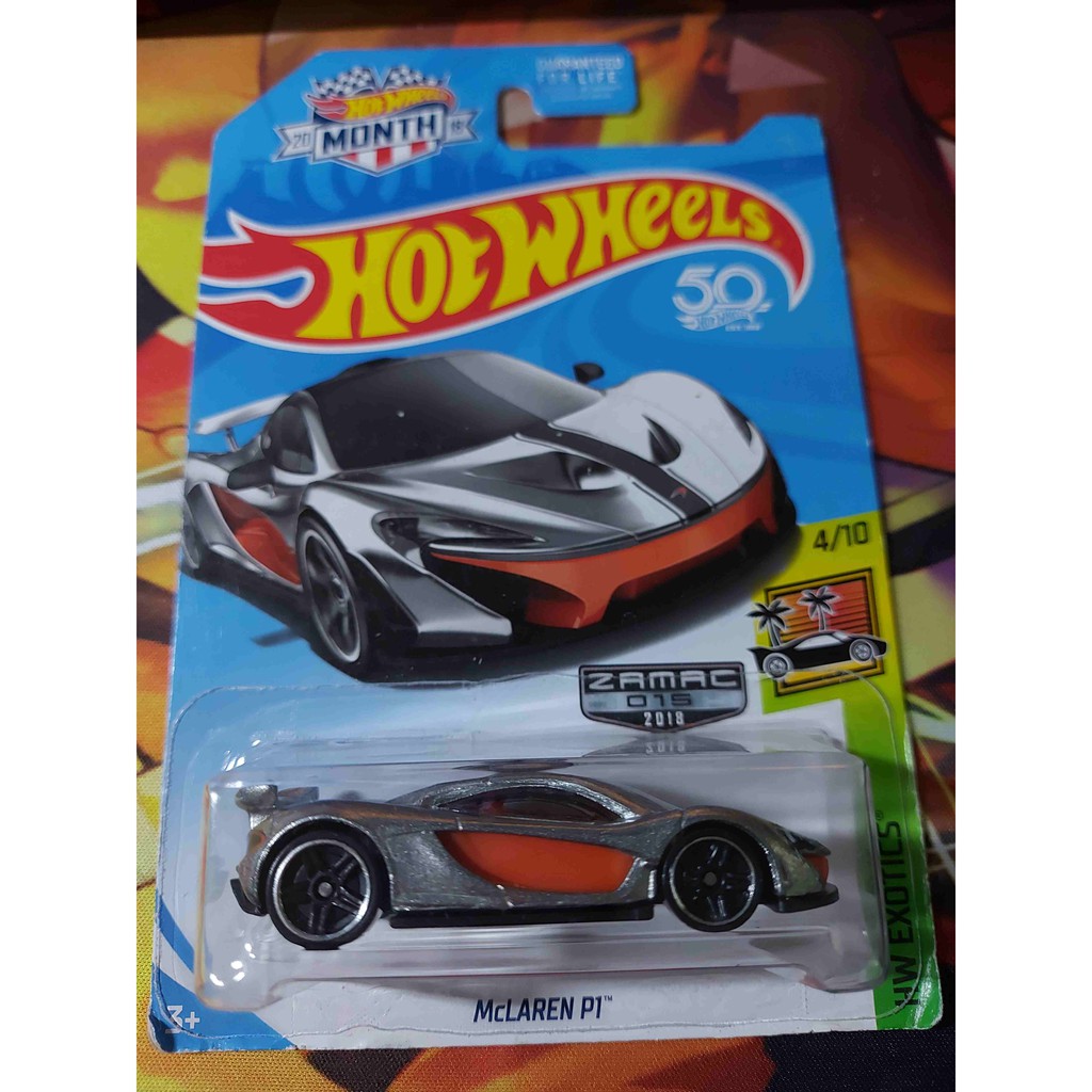 hot wheels mclaren p1 orange