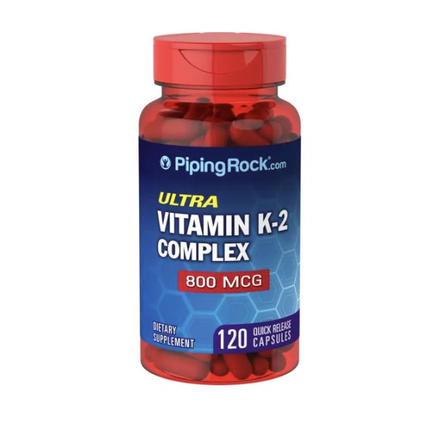 Ultra Vitamin K-2 Complex 800mcg with Mk-4, Mk-7 & Vitamin ...