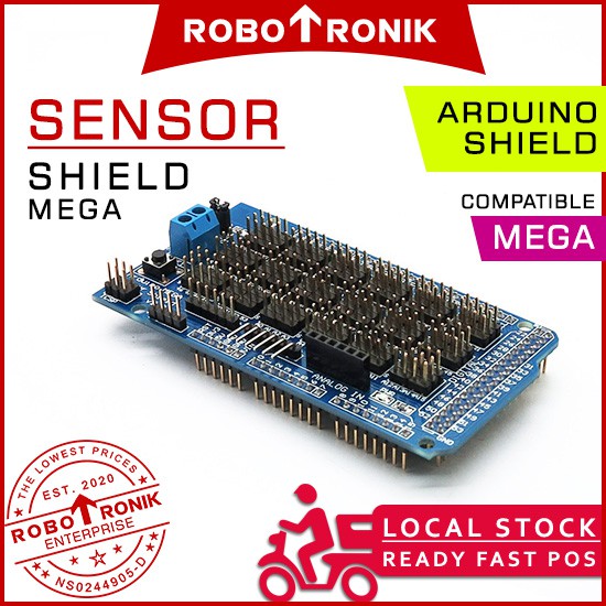 [MEGA] Sensor Shield V2.0 Dedicated Sensor Expansion Board, Compatible ...