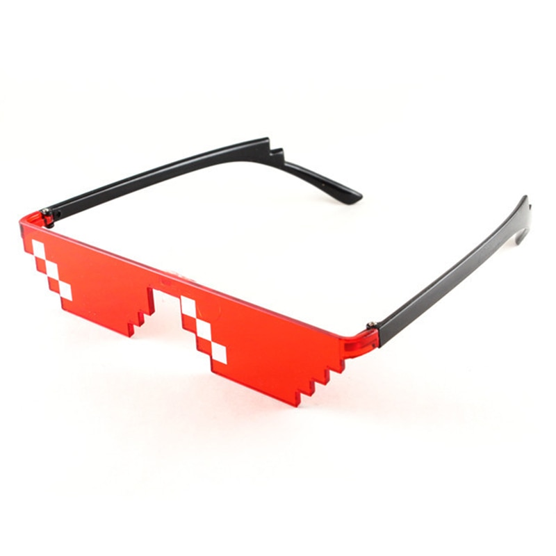 Minecraft Mosaic Glasses Deal with It Women Men Trick Toy