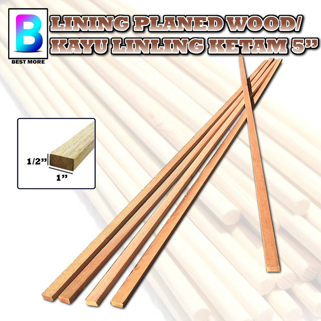 Ceiling Spin Wood Kayu Pak Siling Empat Segi 5ft Shopee Malaysia