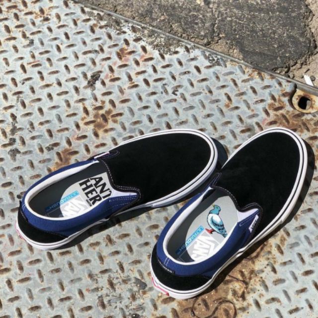 vans x anti hero slip on