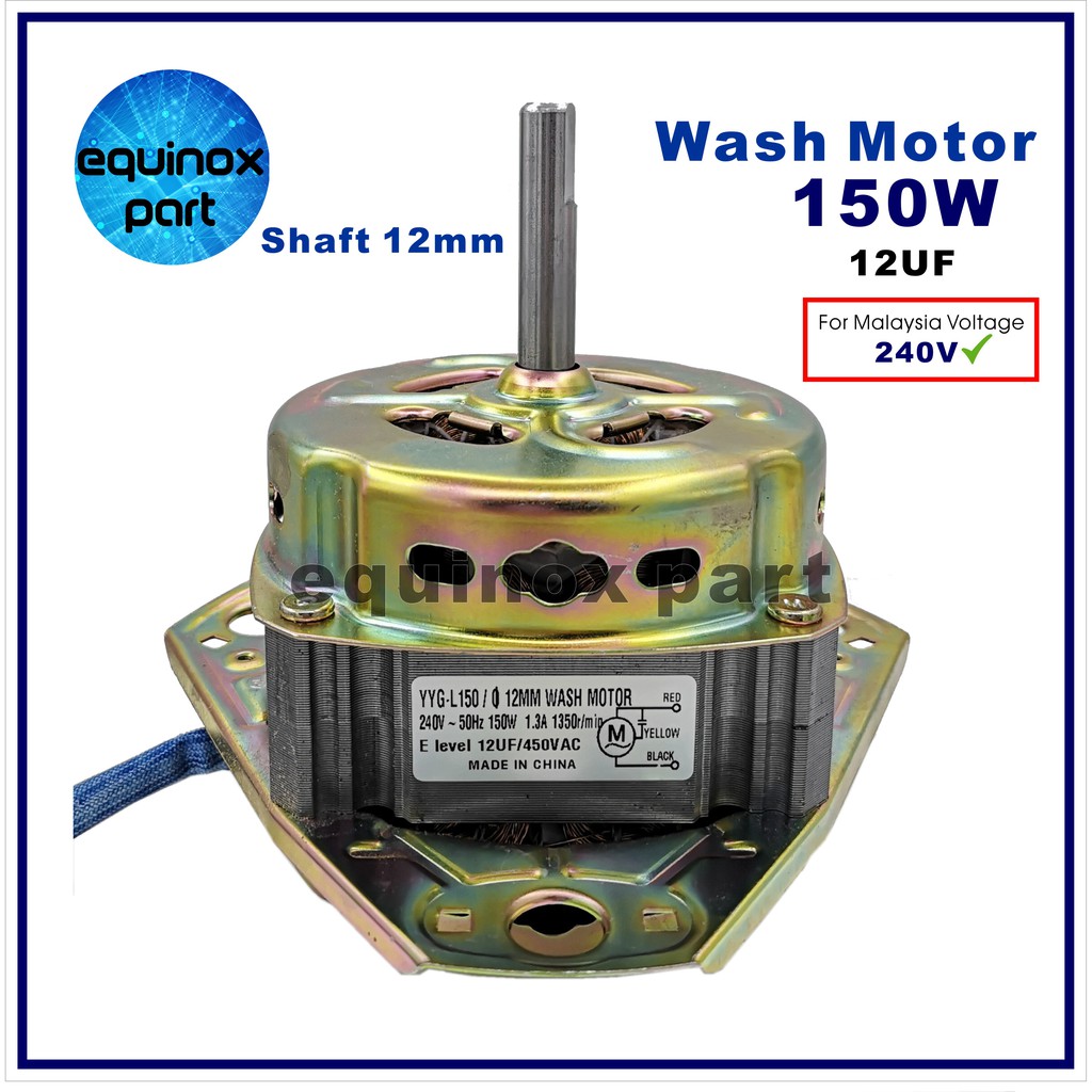 Washing Machine 150W 12UF Wash Motor