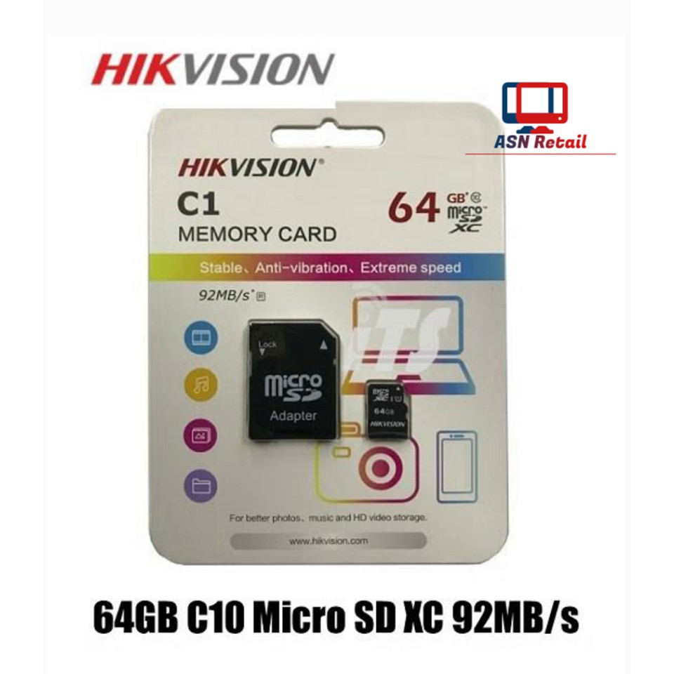 hikvision micro sd card