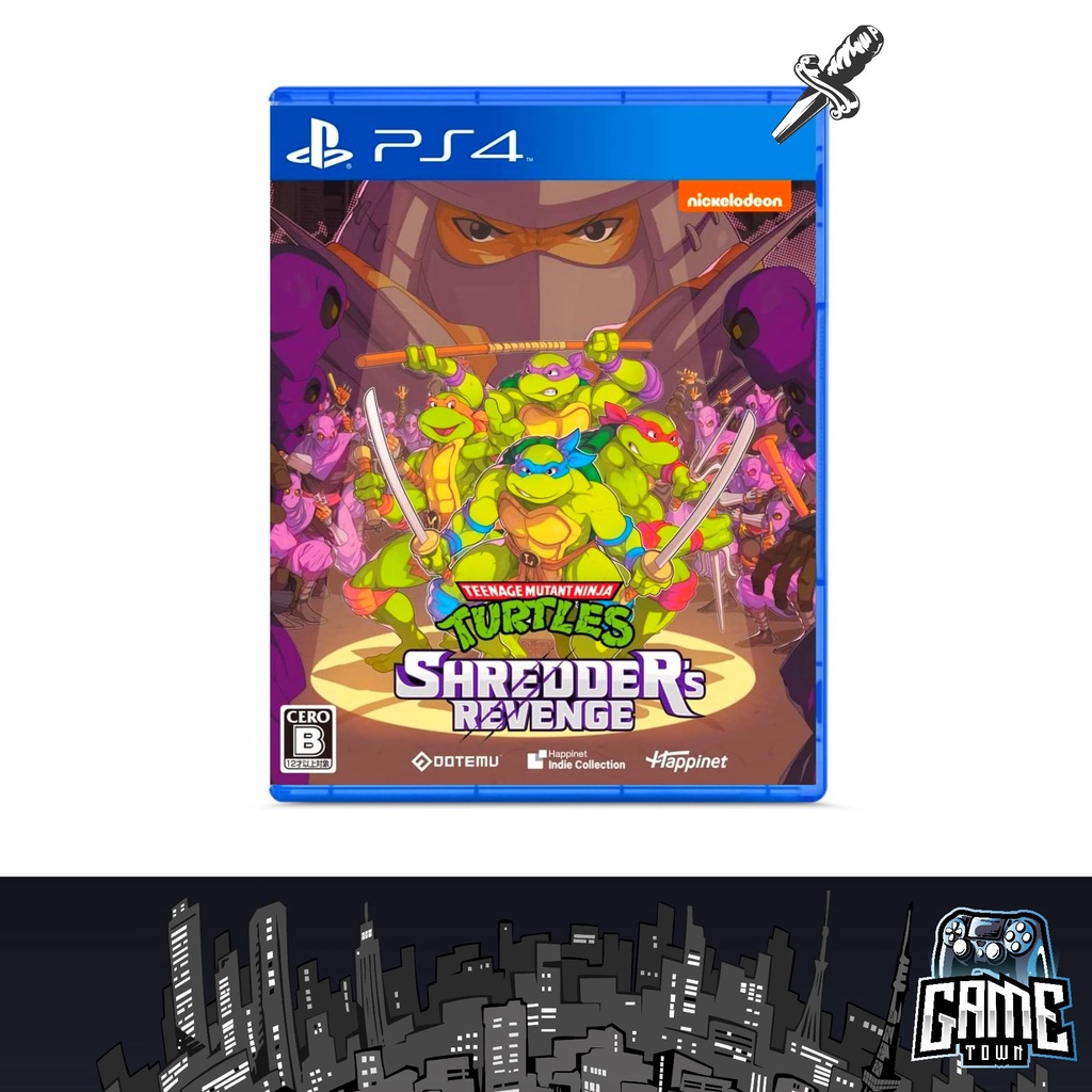 PS4 Teenage Mutant Ninja Turtles Shredder's Revenge (English Ver.) Shopee Malaysia