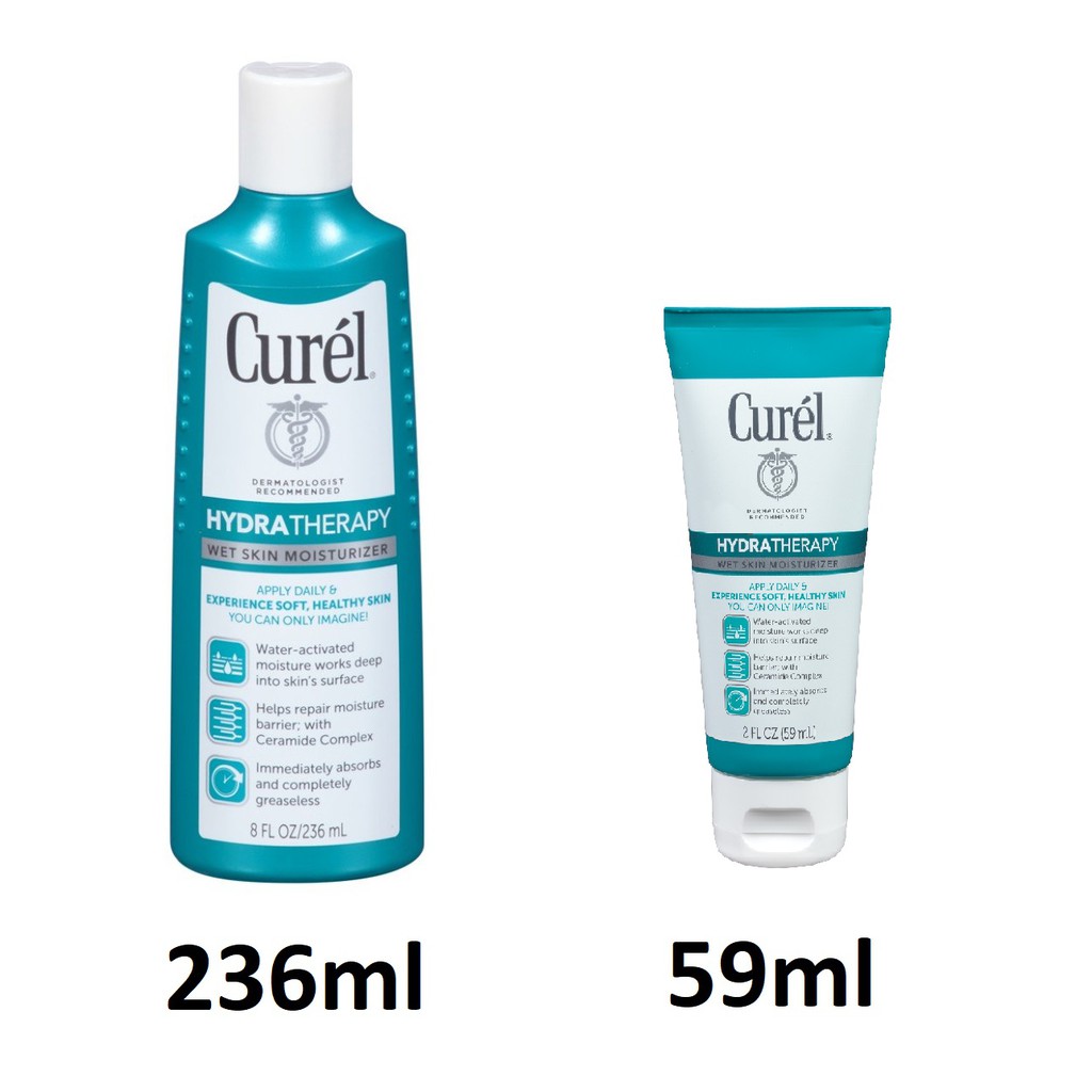 curel wet skin moisturizer