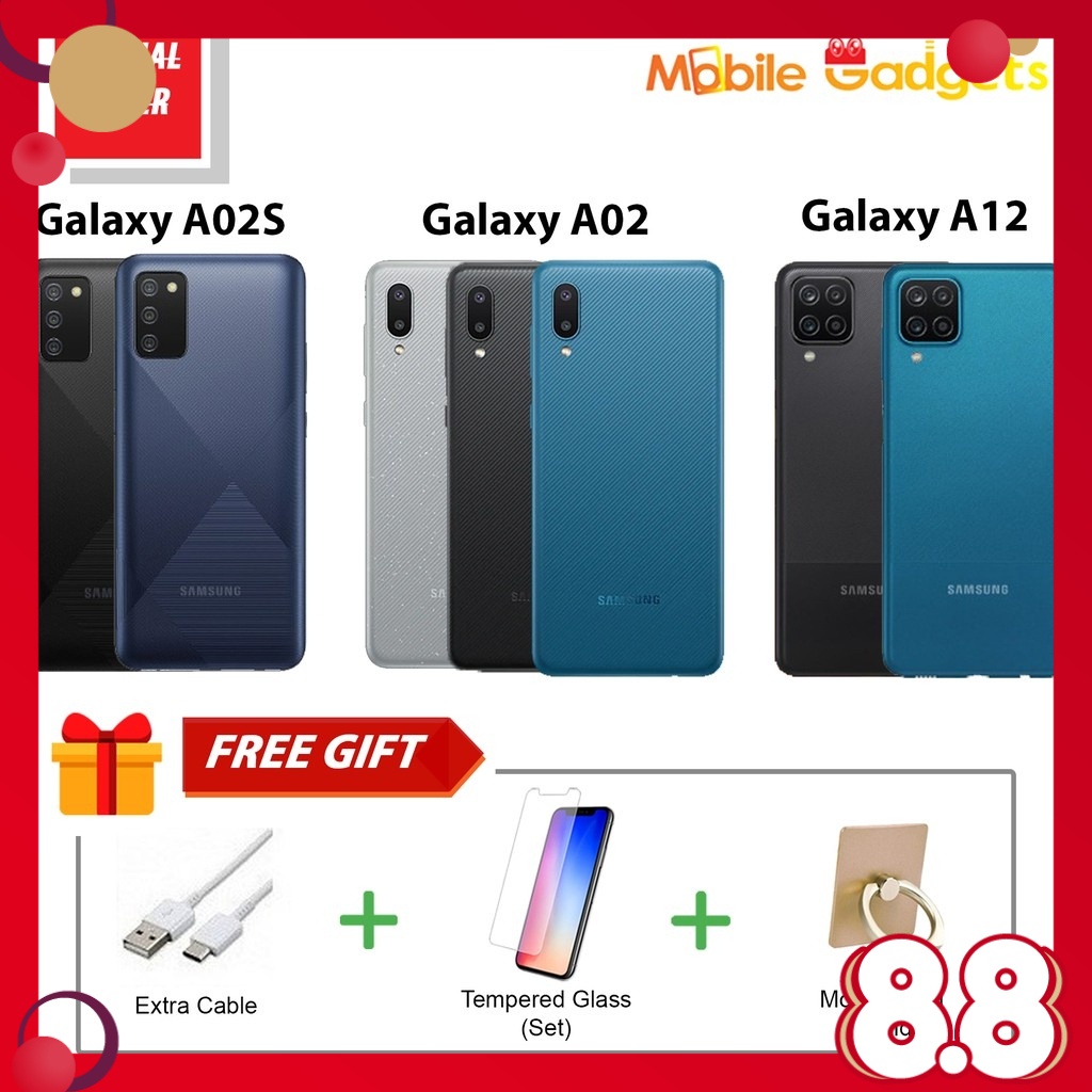 (READY STOCK) Samsung Galaxy A02s (SAM-A025) (4GB+64GB)/A12 (SAM-A125 ...