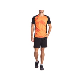 ASICS Tournament SS T-Shirt Men Other Indoor Sport Top (Orange)
