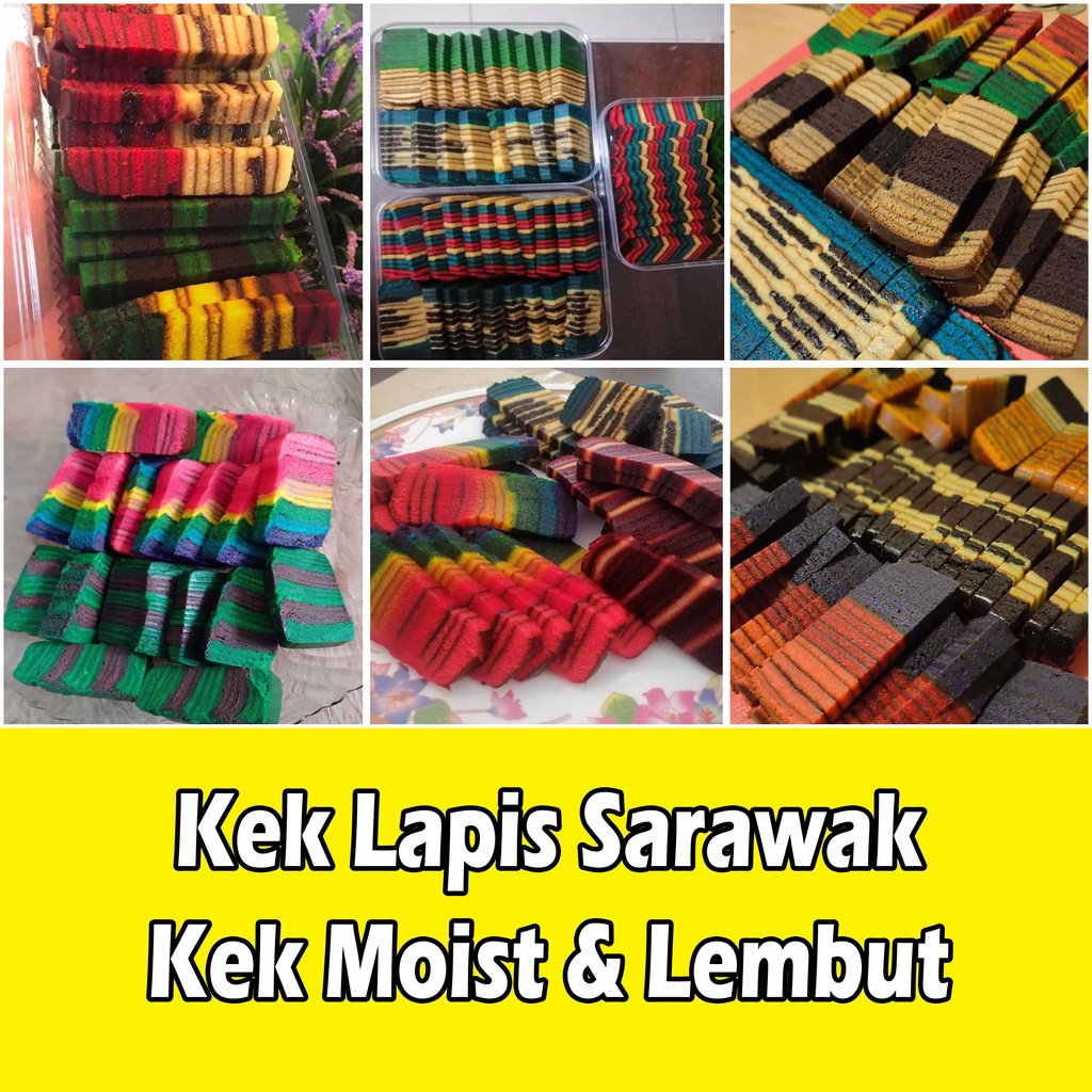 KEISHA KEK LAPIS SARAWAK 👌🔥 Maximum Order : 30 Loaf Setiap Order👍✅