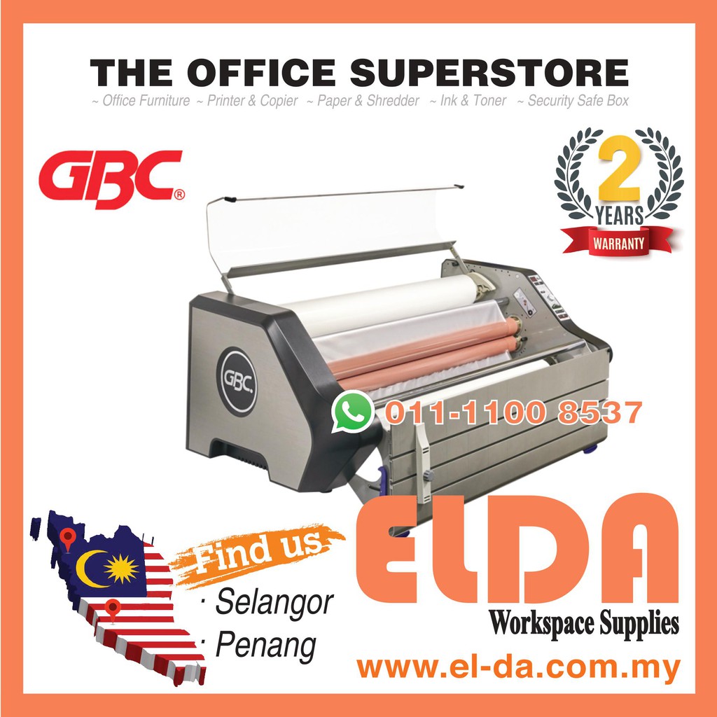 **Mesin Laminating** GBC Ultima® 65 Roll Laminator A1 (Heavy Use