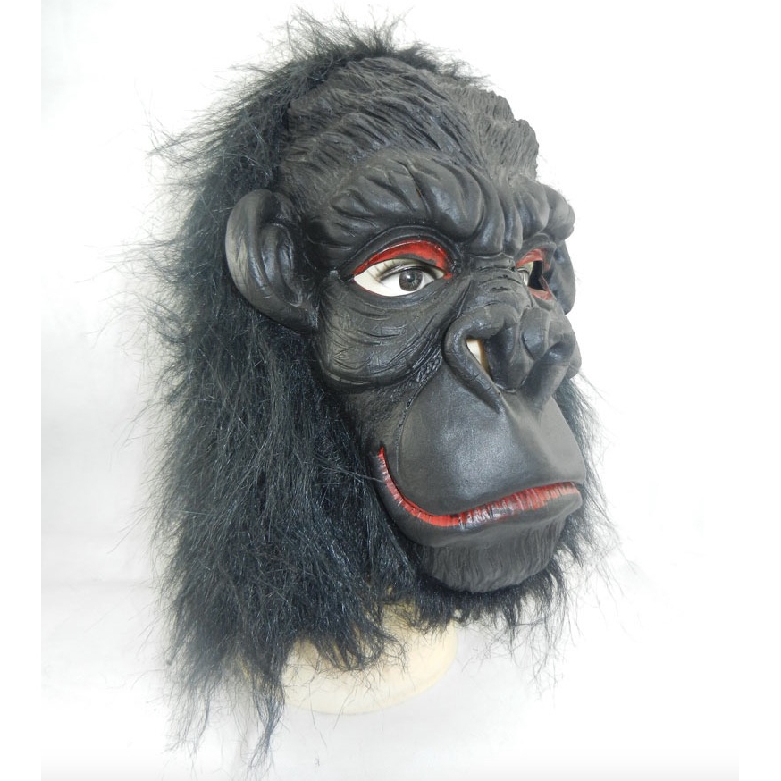 Gorilla King Kong Monkey Orangutan Ape Gorilla Topeng Latex Rubber Super Creepy Mask Toys Party Halloween Cosplay 1 3day Shopee Malaysia