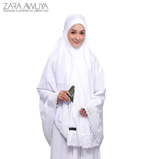 Image of Zara Awliya Telekung Mini Medina Poket Lace