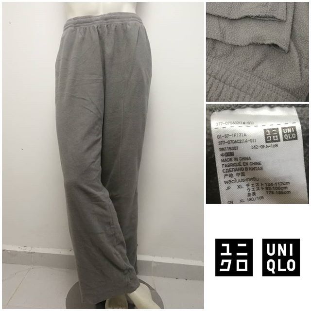 uniqlo grey sweatpants