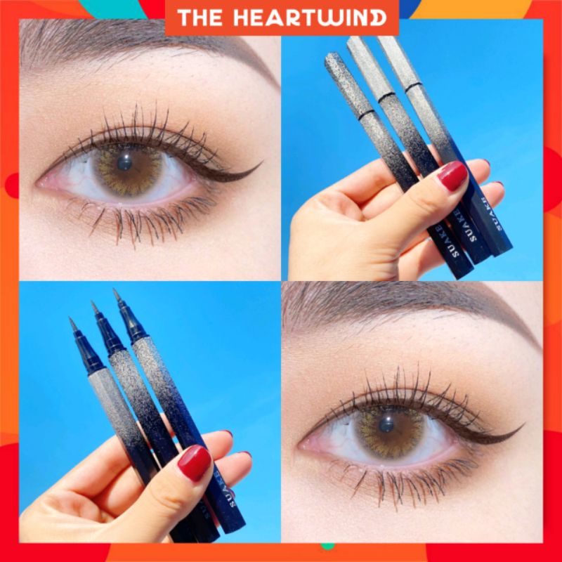 SUAKE Eyeliner Waterproof 24 Hours Gel Eyeliner Pencil Long Lasting No