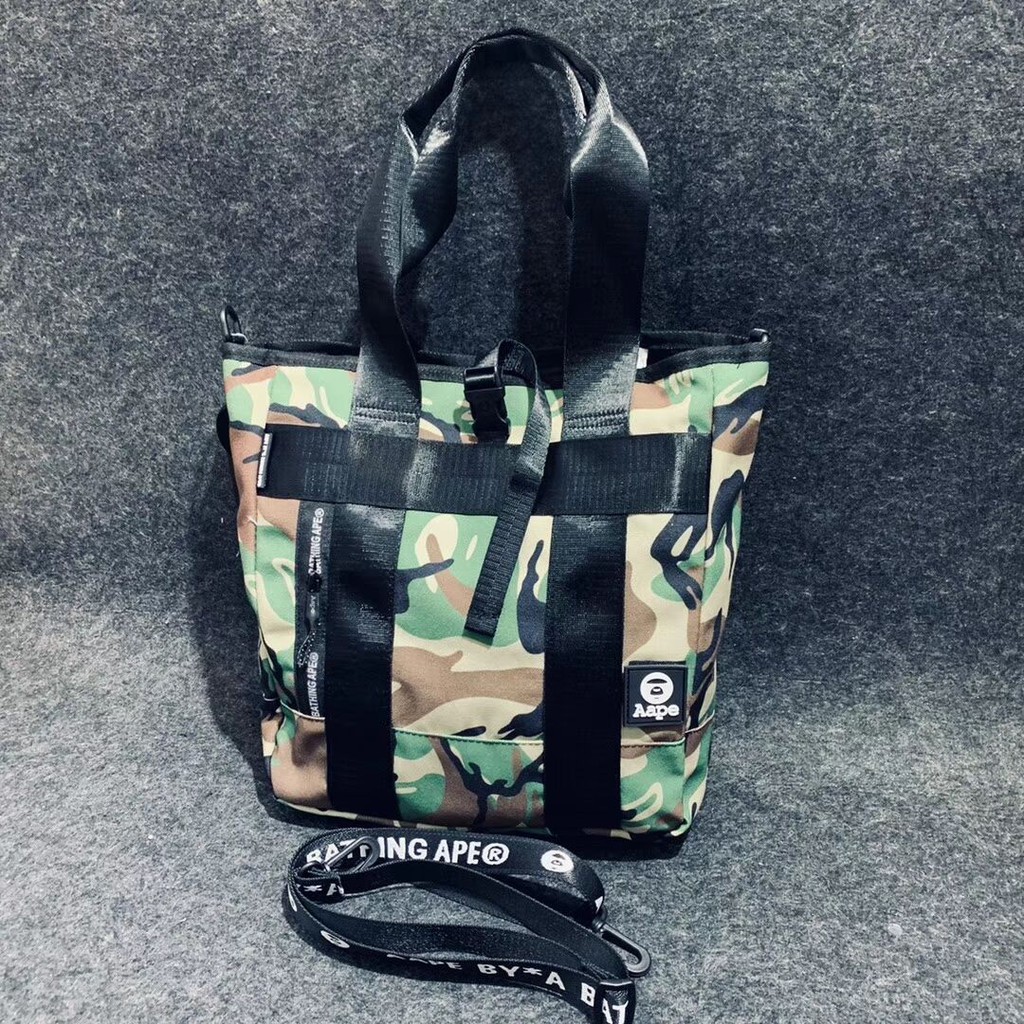 bathing ape man bag