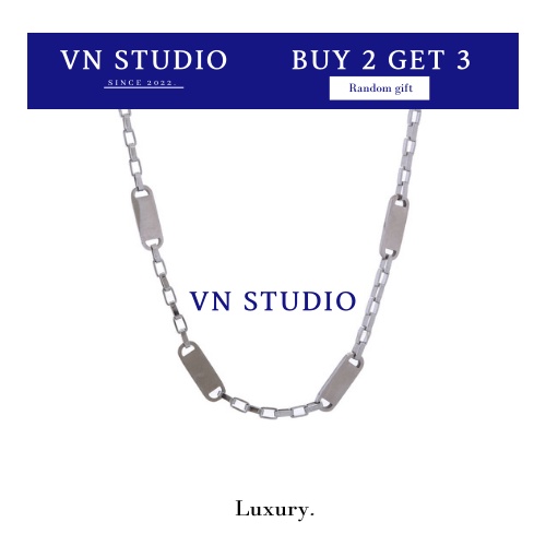 [READY STOCK] VN Studio Jewelry ( The StolenZipper Buckle Necklace )