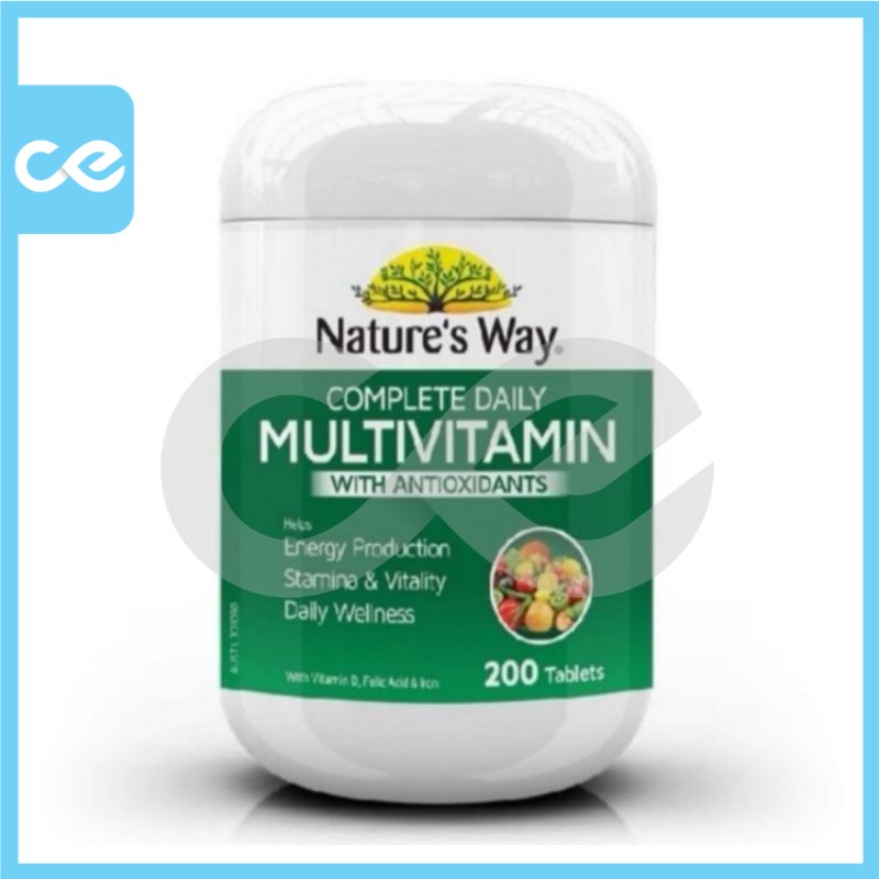 Nature's Way Complete Daily Multivitamin with Antioxidiants (200