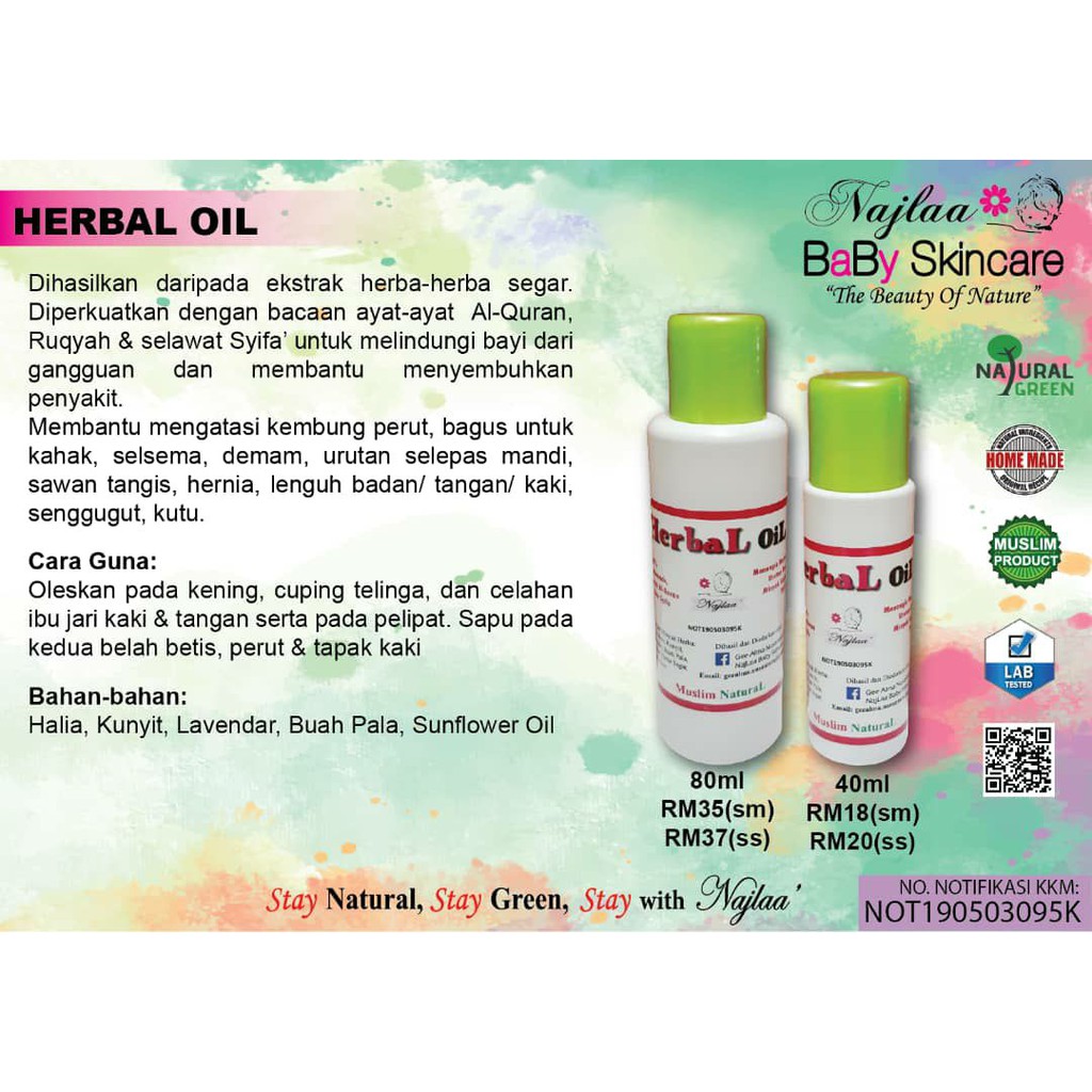 Set Duo Najlaa Baby Skincare Shopee Malaysia