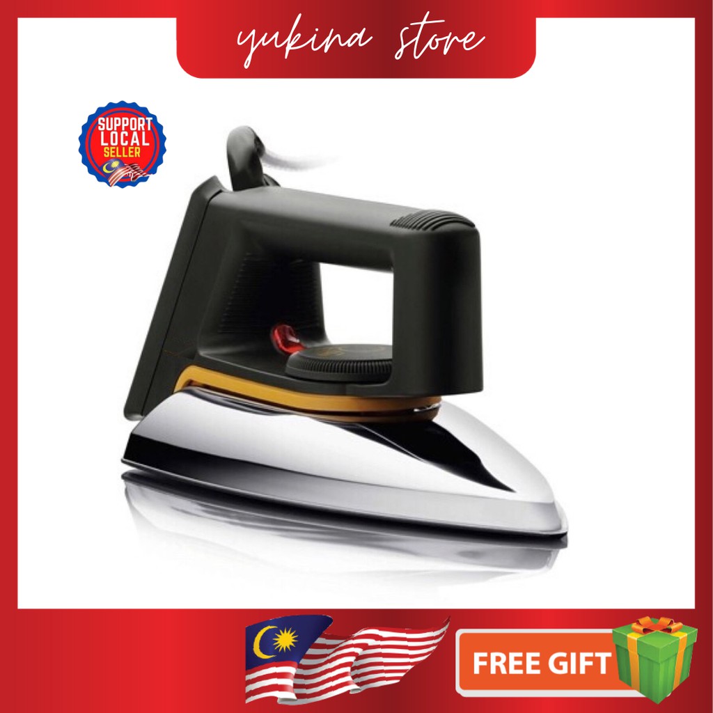 Buy Electric Portable Non Stick Nonstick Dry Iron Seterika Kering Mudah Alih 1000w Gliding Faster Iron Ironing Seetracker Malaysia