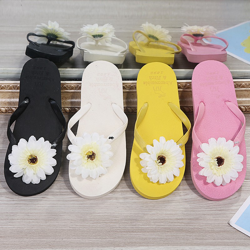 sunflower flip flops