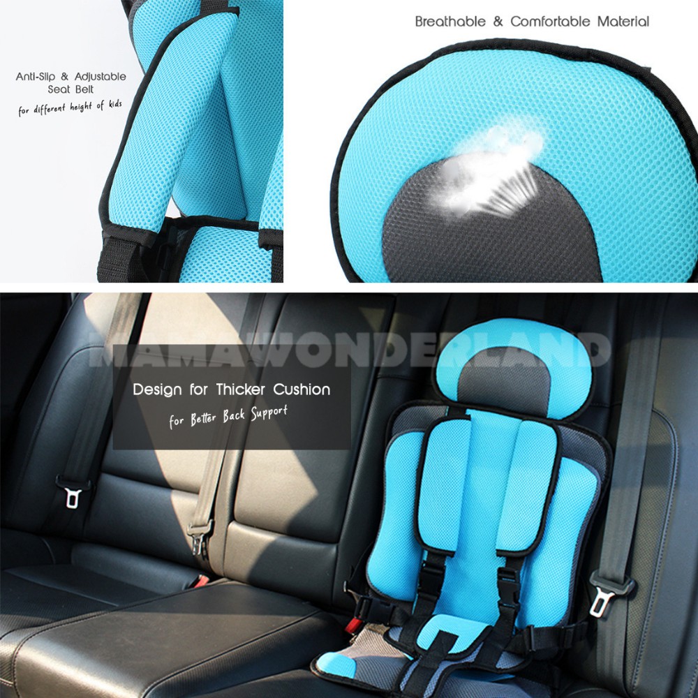 Ready Stock Portable Car Seat Child Safety Car Cushion Portable