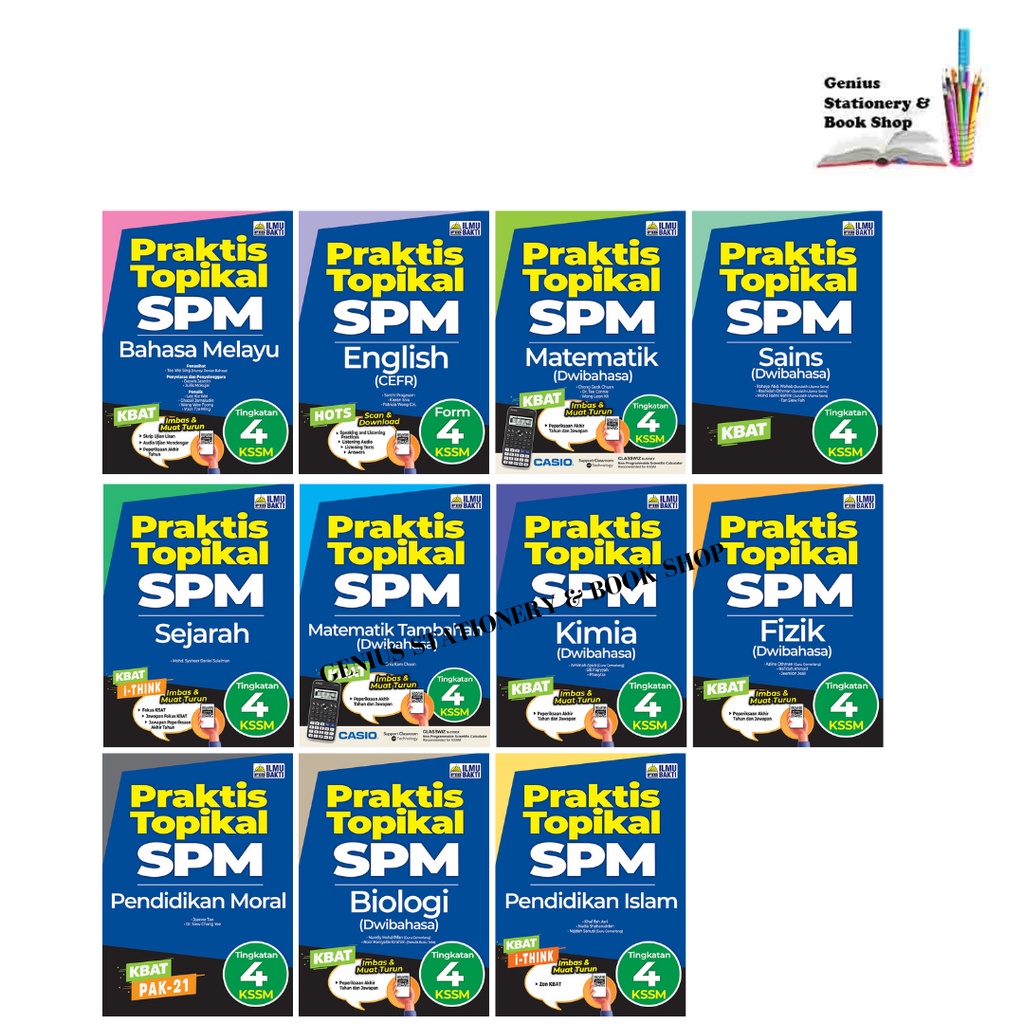 Buku Latihan: Praktis Topikal SPM Tingkatan 4 | Shopee Malaysia