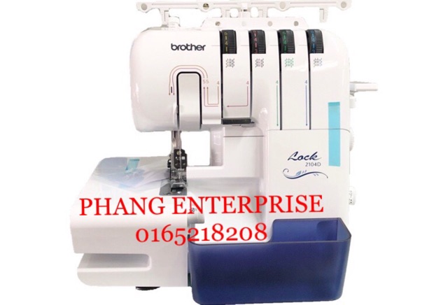 Brother 2104d Trim Trap Overlock Sewing Machine Original Shopee Malaysia