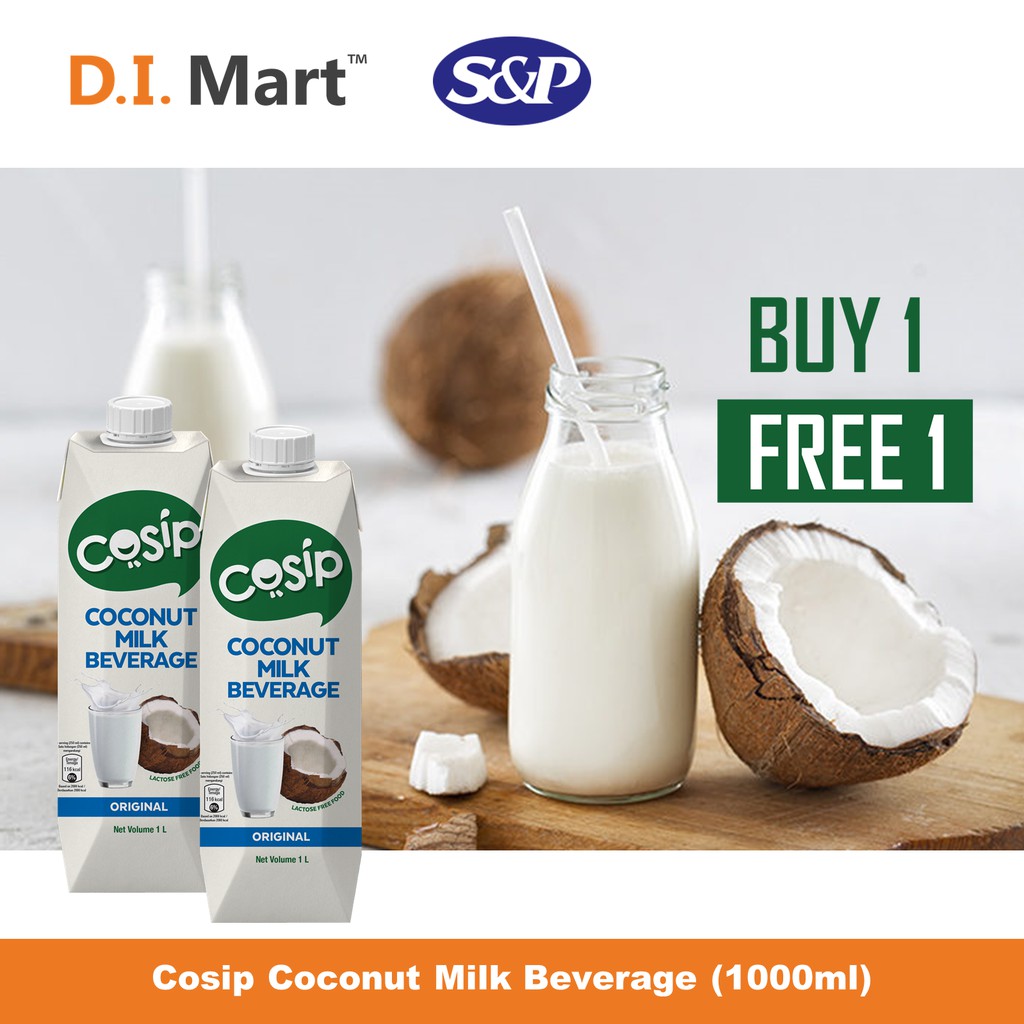 Cosip coconut milk beverage low gi/ original minuman susu kelapa asli BeeCost