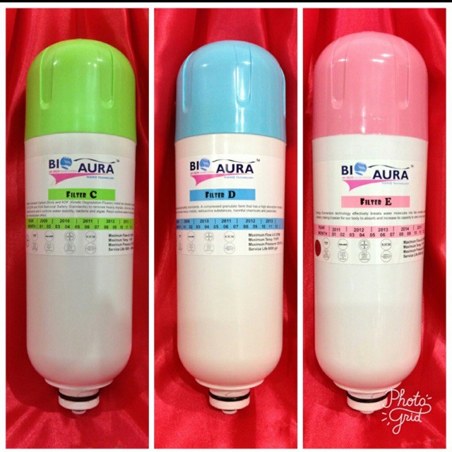 Oem Bio Aura C D Water Filter Cartridge Shopee Malaysia