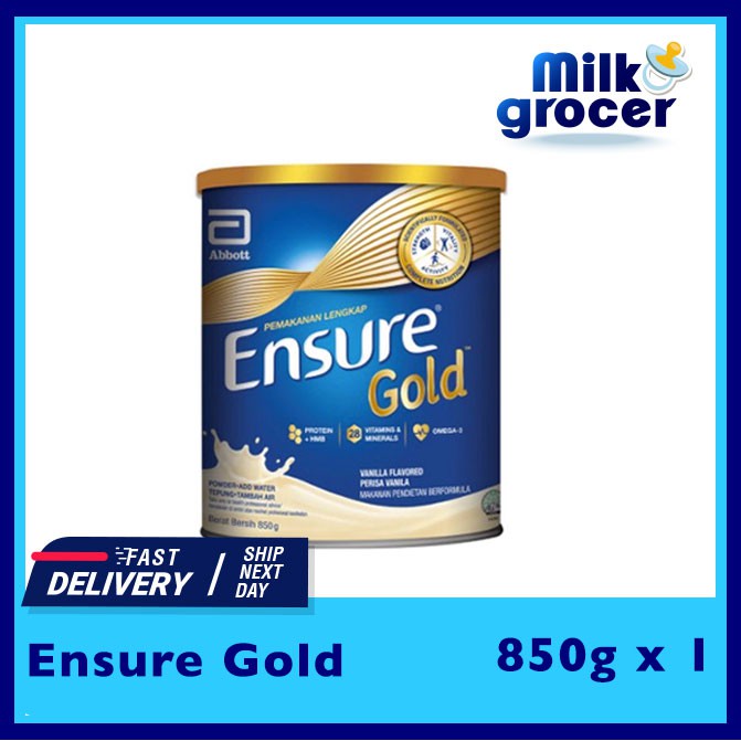 Ensure Gold Wheat Vanilla 850g X 1 Shopee Malaysia