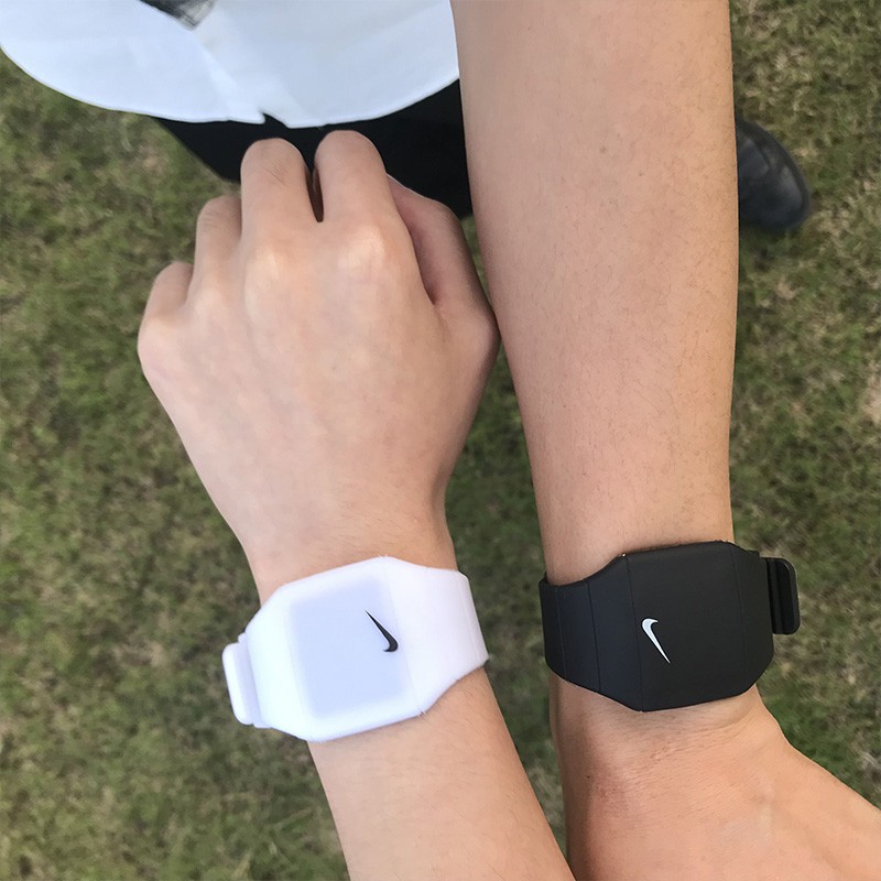 Nike Watch Electronic Watch Leisure Students Sport Watch Simple Led Men Watch Shopee Malaysia