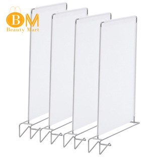 Stock 4pcs Closet Divider Shelf Space Wire Drawer Organizer