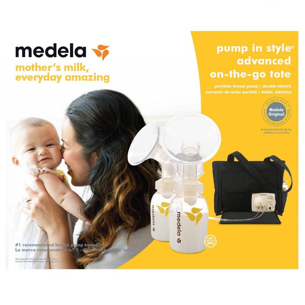 medela pump in style on the go tote