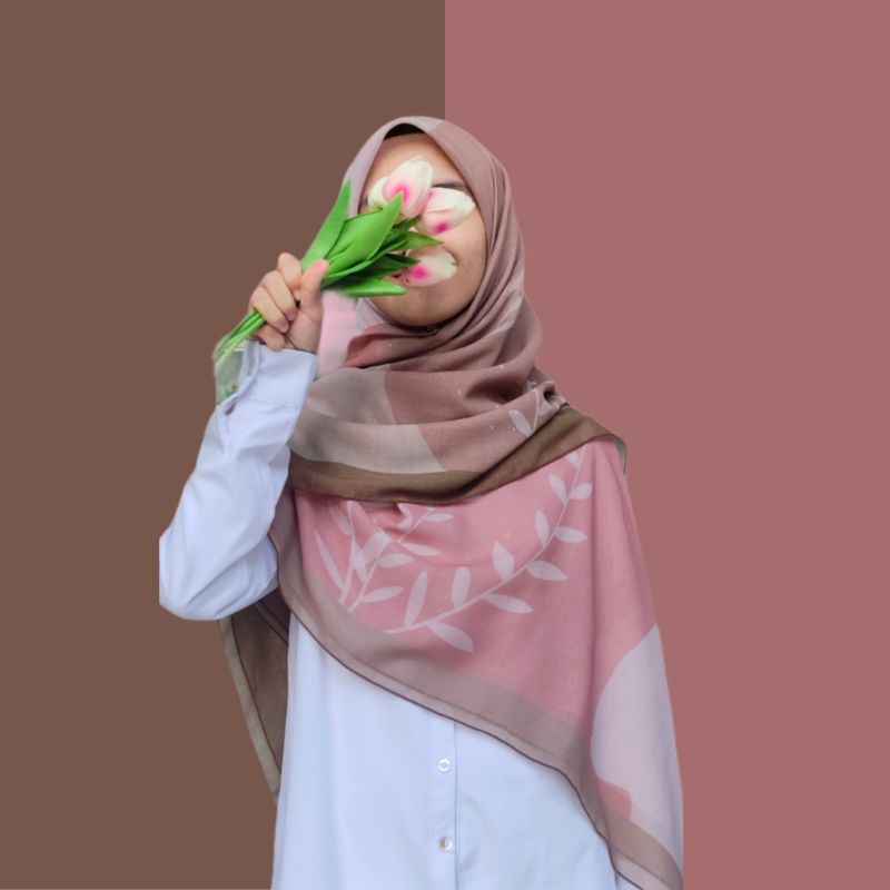 Tudung Bawal Cotton Printed Bidang 55 | Shopee Malaysia