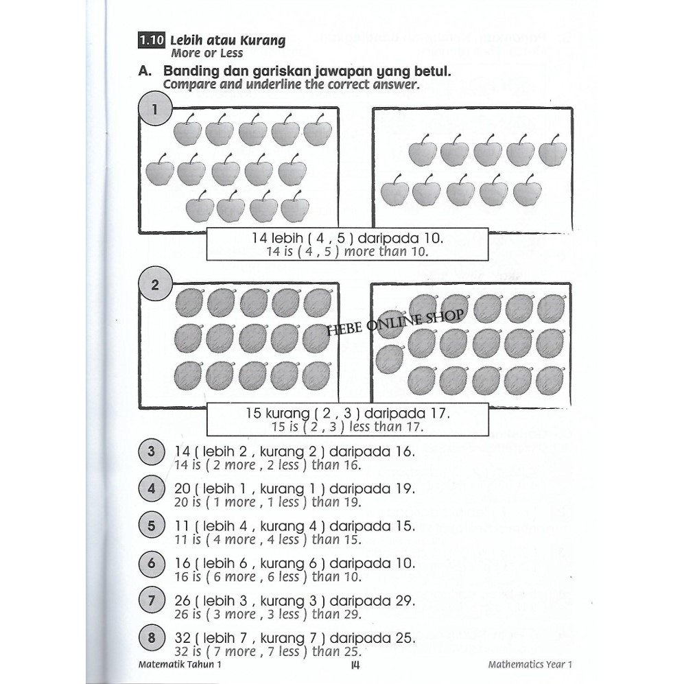 Buku Latihan Tahun 1 Kssr Latihan Topikal Bijak Edisi 2022 Bahasa Melayu English Matematik Sains Pustaka Vision Shopee Malaysia