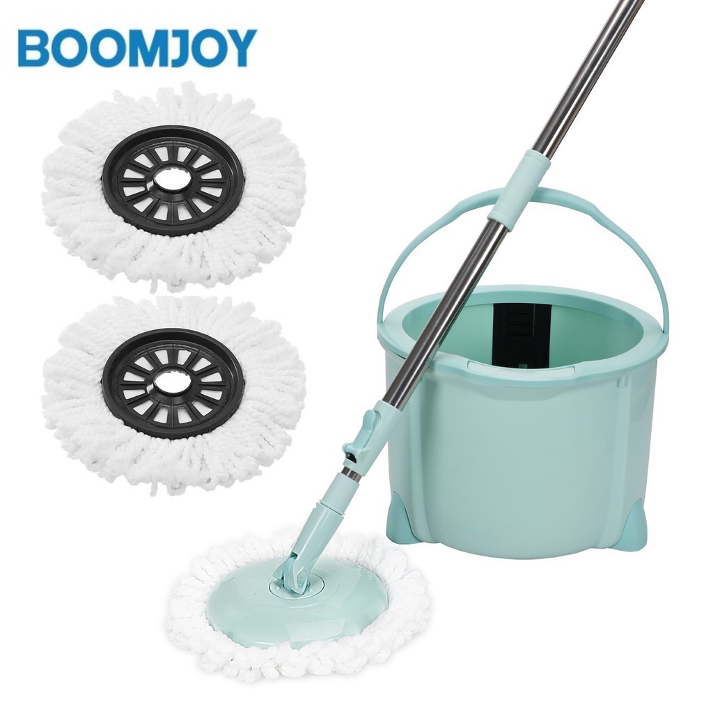 1212 Ready Stock In Malaysia Boomjoy Single Bucket Spin Mop Lantai