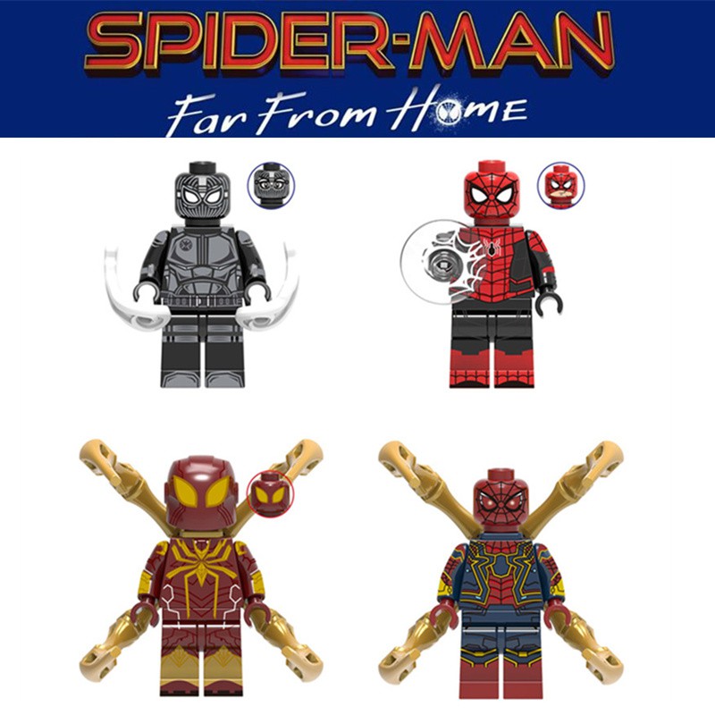 iron spiderman lego