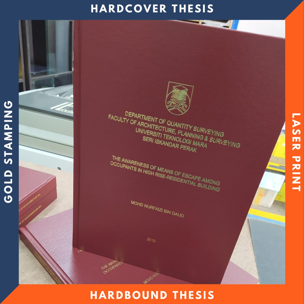 Thesis hardcover binding butterworth picture