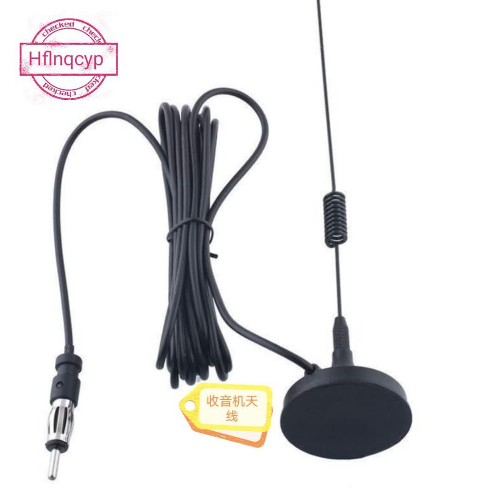 Car Am/Fm Radio Antenna Car Universal Magnetic Base Roof Mount Radio AM/FM  Aerial Antenna | Shopee Malaysia