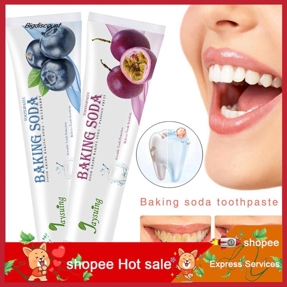 Yg 110g Fruit Flavor Teeth Whitening Stain Removal Baking Soda Oral Care Toothpaste Shopee Malaysia