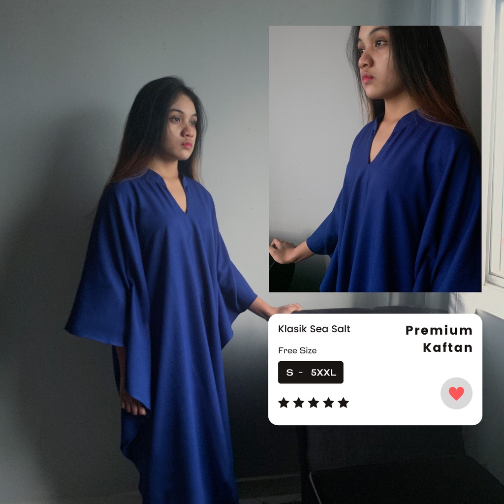 kaftan dress shopee