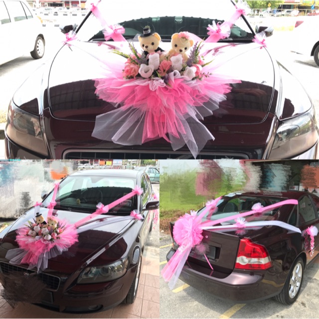 Diy Wedding Car Decoration 结婚花车 Shopee Malaysia