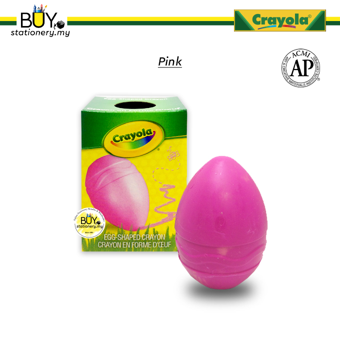 Crayola Washable Egg-Shape Crayon for Toddlers - (PCS)