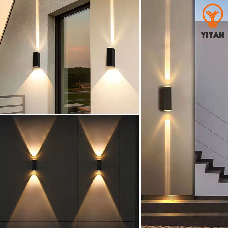 12W LED Wall Sconces Light Fixture Waterproof Garden Bedside Bedroom Door Gate 