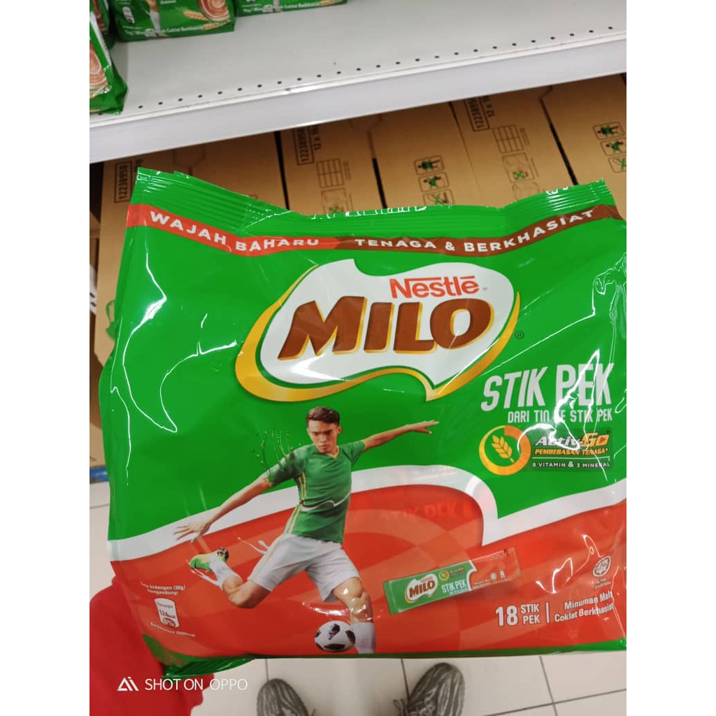 MILO O KOSONG 18 STICKX30G Shopee Malaysia