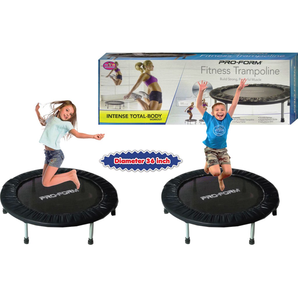 Proform Fitness Trampoline Kemahiran Asas Permainan Pendidikan Jasmani Ready Stock Shopee Malaysia